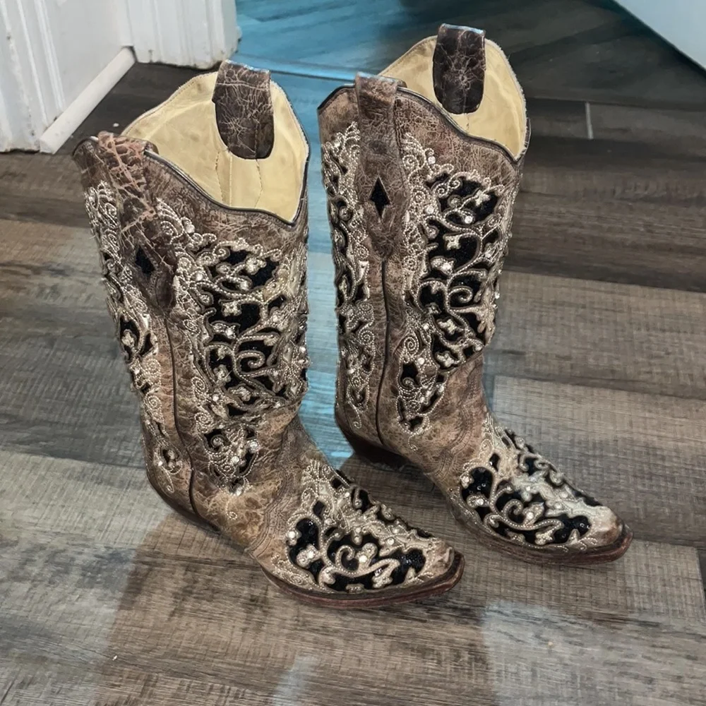 Corral Western Boots Size 6 1/2 - Picture 2 of 7
